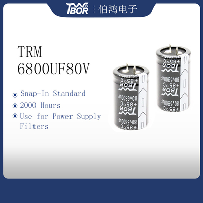 TRM 6800uf 80v Snap In Inverter Condensateur 30x45mm Antidéflagrant