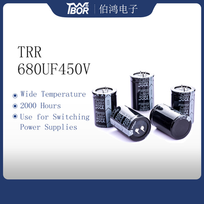 rupture 680uf450v dans le condensateur électrolytique 35x50mm