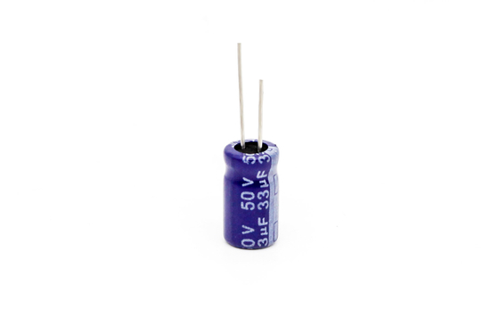 condensateur en aluminium à haute fréquence du condensateur miniature bas esr de 33uf50v 6.3x11