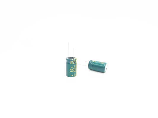 condensateur électrolytique en aluminium du condensateur 220UF50V de lumière de 10X16mm LED