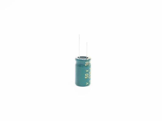 condensateur électrolytique en aluminium du condensateur 220UF50V de lumière de 10X16mm LED