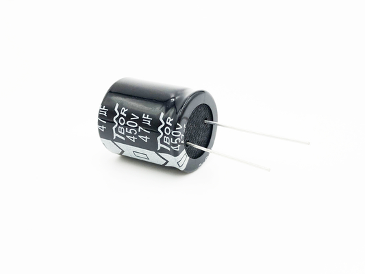 Type miniature tolérance d'avance de radial du condensateur 22X25MM de 47UF 450V de 20%