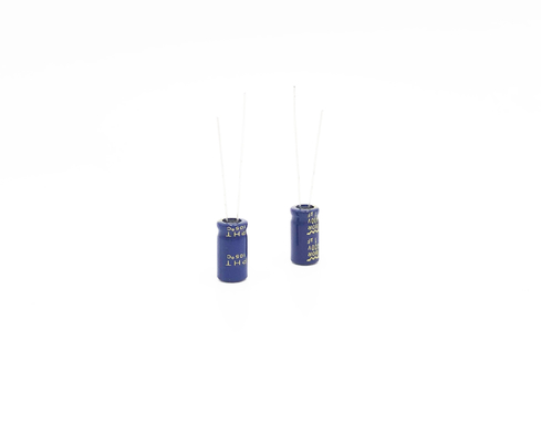 La température large en aluminium radiale de condensateurs électrolytiques de 1UF400V 6.3X12MM