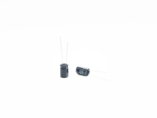 ISO14001 condensateur miniature 47UF 63V 8X12MM Al Electrolytic Capacitor