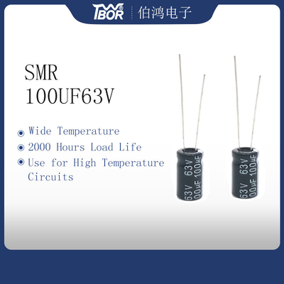 Condensateurs électrolytiques en aluminium 100UF63V 8X14mm