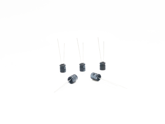 Condensateur miniature 220UF16V 6.3X11mm d'avance radiale
