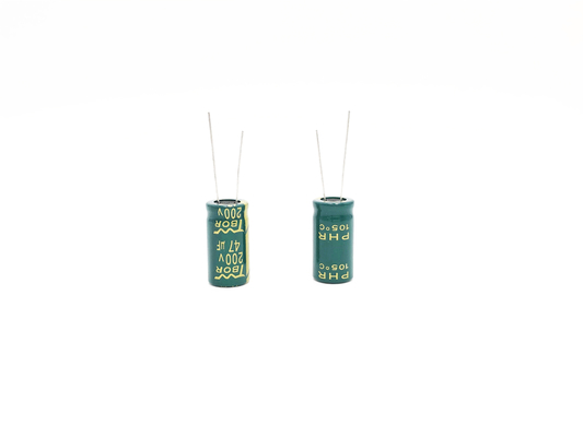 Condensateur 13x16mm de la capacité élevée PHR 47uf 200v pour la lumière de LED