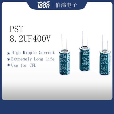 La TW BOR 13x20mm 8,2 condensateur d'uF 400v 8000 heures chargent la vie