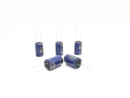 chaîne étendue électrolytique en aluminium de capacité du condensateur 10X20mm de 150uF 80V