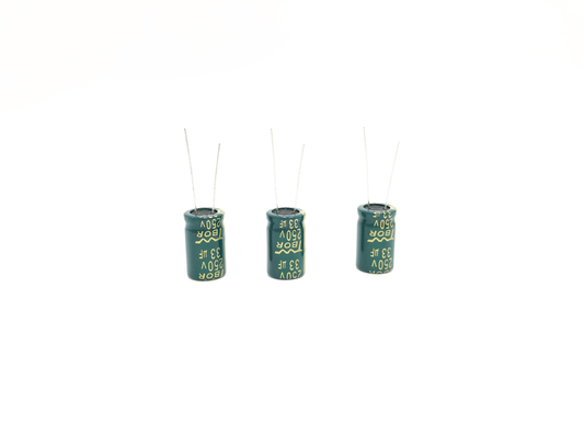 Condensateur électrolytique à haute tension 10X20MM de PHR 33UF250V 5000 heures