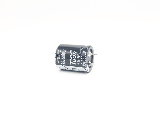 Condensateur 6800UF100V d'inverseur d'OIN 9001 22x35mm UPS