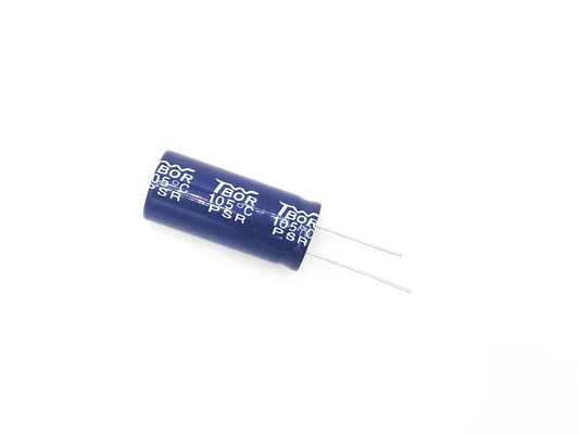 105°C radial Capacittor électrolytique bas esr à haute fréquence en aluminium